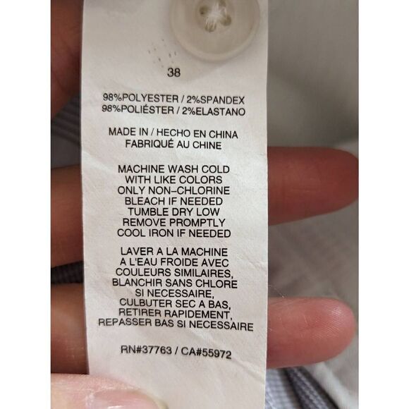 PGA Tour Pro Series Mens Gray White Plaid UPF 50+ Golf Shorts Size 38 NWT - Picture 5 of 6